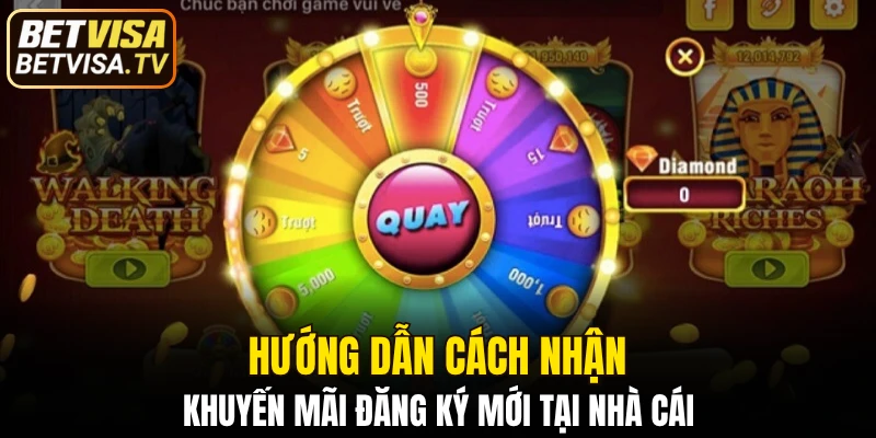 Hướng dẫn cách nhận khuyến mãi đăng ký mới tại nhà cái